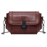 Mini Vintage Crossbody Bags Women PU Leather Handbags