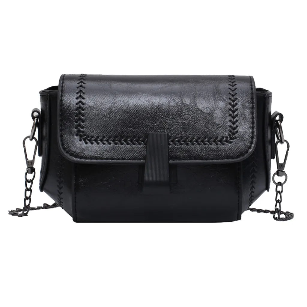 Mini Vintage Crossbody Bags Women PU Leather Handbags
