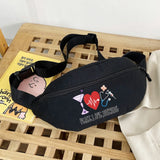 Women's Nurse Print Waist Bag Underarm Shoulder Crossbody Chest Pack