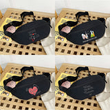 Women's Nurse Print Waist Bag Underarm Shoulder Crossbody Chest Pack