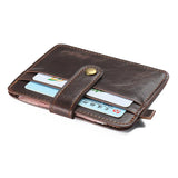 Mini Wallets Hasp Small Purse Leather Wallet Men Purses Male Clutch