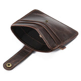 Mini Wallets Hasp Small Purse Leather Wallet Men Purses Male Clutch
