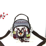 Mini Wax Rope Woven Bag Cotton And Linen Messenger Bag