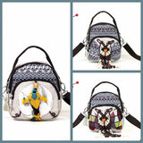 Mini Wax Rope Woven Bag Cotton And Linen Messenger Bag