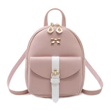 Mini Women Backpack Small Shoulder Bags Bow Children Backpack