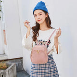 Mini Women Backpack PU Leather Drawstring Shoulder Bag Crossbody