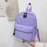 Nylon Mini Women Backpack Small School Bags Rucksack for Teen Girls