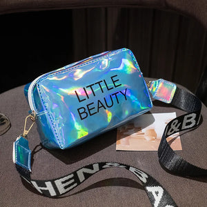 Mini Laser Crossbody Bag PVC Jelly Small Tote Messenger Candy Colors Bags