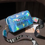 Mini Laser Crossbody Bag PVC Jelly Small Tote Messenger Candy Colors Bags