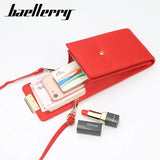 Personalized Engraved Mini Messenger Bag with Phone Pocket