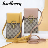 Mini Messenger Bags Metal Lock Female Bag Phone Pocket Women Bags