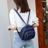 Mini Nylon Backpacks Waterproof Schoolbags