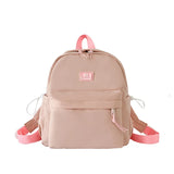Mini Women's Backpack Small Girls' School Bag Waterproof Nylon Japanese Casual