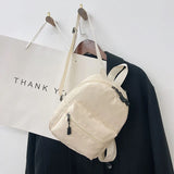 Mini Nylon Women's Backpack Preppy Style School Travel Bag