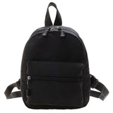 Mini Nylon Women's Backpack School Bag for Teen Girls