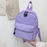 Mini Women's Backpacks Nylon Small School Bags Rucksack