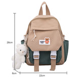 Mini Women's Backpacks Casual Nylon Female Bags Small School Bags for Girls