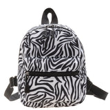 Mini PU Leather Women's Backpack Female Shoulder Bag Bagpack