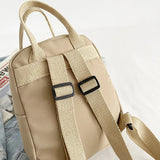 Canvas Women's Mini Backpack Small School Bag for Teen Girls