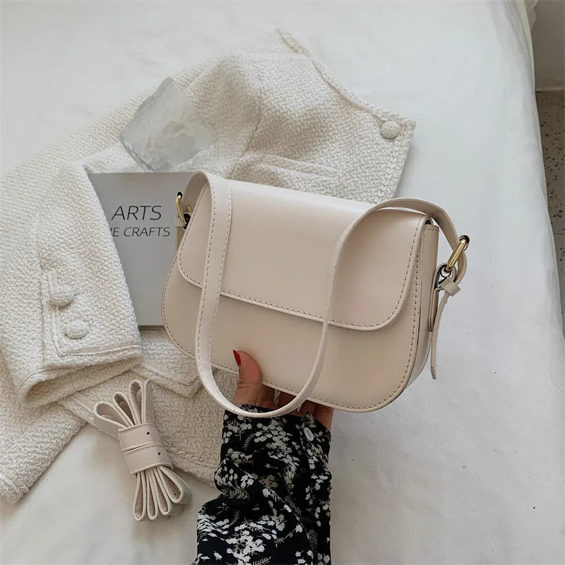 Mini One Shoulder Crossbody Bag Retro Small Square Bag