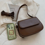 Mini One Shoulder Crossbody Bag Retro Small Square Bag