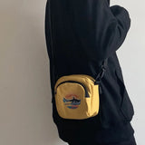 Canvas Crossbody Small Bags for Women Cloth Shoulder Bags