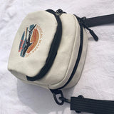 Canvas Mini Women's Crossbody Bag Small Shoulder Purse Phone Sac A Main Femme