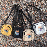 Canvas Mini Crossbody Bag Small Shoulder Purse Phone Sac A Main Femme