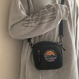 Canvas Mini Crossbody Bag Small Shoulder Purse Phone Sac A Main Femme