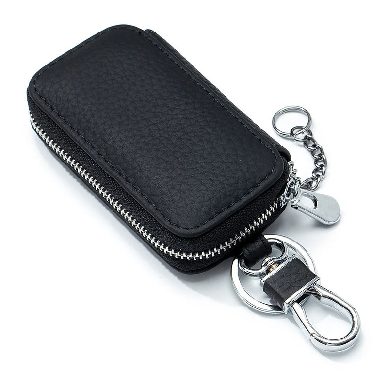 Mini Cow Leather Key Bag Key Wallets Multifunction Holder Organizer