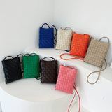 Mini Woven Leather Crossbody Bag Purses and Handbags