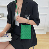 Mini Woven Leather Crossbody Bag Purses and Handbags