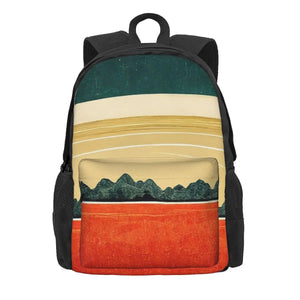 Minimal Mars Surface Backpacks Men's Backpacks Bags For Women