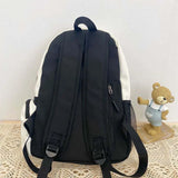 Minimalism Unisex School Backpack Daily Travel Bags All-match