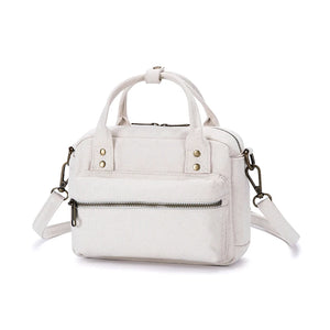 Eco Canvas Boston Bag Women Shoulder Cross Purses Handbags