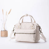 Eco Canvas Boston Bag Women Shoulder Cross Purses Handbags