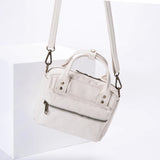Eco Canvas Boston Bag Women Shoulder Cross Purses Handbags