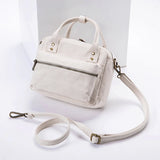 Eco Canvas Boston Bag Women Shoulder Cross Purses Handbags