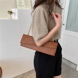 Minimalist Flap Square Bag for Women Crossbody Bags Female Shoulder Handbags