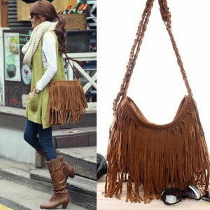 Cotton Crossbody Bags Solid Shoulder Bags Casual Messenger Bags