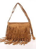Cotton Crossbody Bags Solid Shoulder Bags Casual Messenger Bags