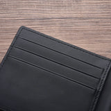 Men's Minimalist Cow Fiber Carbon Wallet with Magnetic Leather Note 8 Case