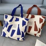 Minority Female Shoulder Bag Large Capacity Student Organizer Canvas Bag