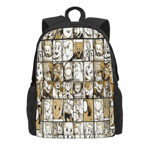 Mirio Togata Collage Backpack Men/Women Zipper Bags