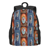 Miser Brothers Men's Backpacks Women's Bags Manga Man Backpack for Teenagers