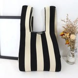 Mixed Colors Tote Bag Retro Lady Shopping Bags M258