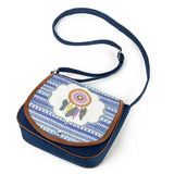 Miyahouse Bohemian Crossbody Bag Canvas Saddle Shoulder Retro Messenger