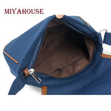 Miyahouse Bohemian Crossbody Bag Canvas Saddle Shoulder Retro Messenger