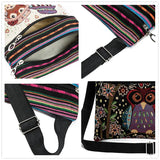 Miyahouse Owl Printed Messenger Bag Women Shoulder Bag