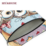 Miyahouse Couple Owl Printed Summer Crossbody Bag Shoulder Bag For Teenage Girls